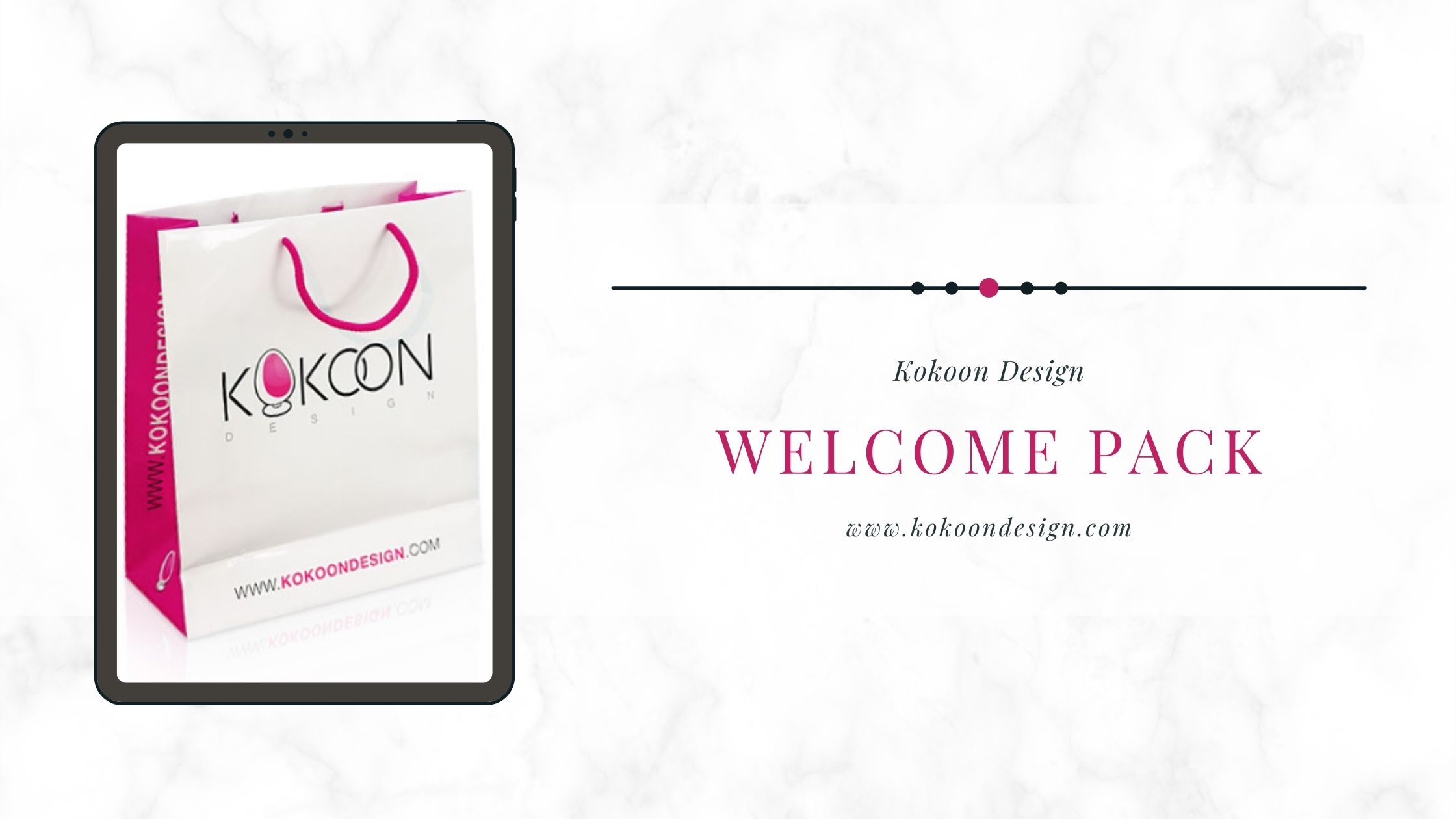 Welcome Pack Kokoon Design Extranet