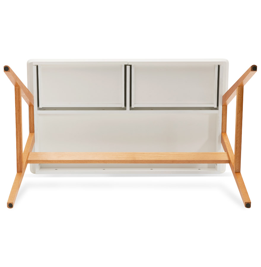 Bureau style scandinave en bois Treto – 70 x 120 cm - Kokoon Design